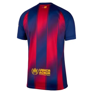 Barcelona Home Kit 25/26, Back view blank football jersey