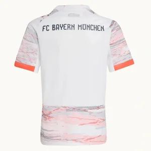FC Bayern Away Kit 25/26, Back view blank football jersey.