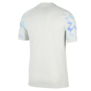 Inter Milan Away Kit 25/26 back, light grey with black and turquoise.