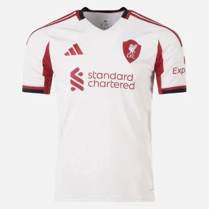 Liverpool Away Kit 25/26, Front view football jersey