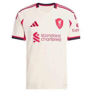 Liverpool Away Kit 25/26, Front view football jersey