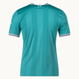 Back view of Liverpool Third Kit 25/26 blank jersey in sea green.